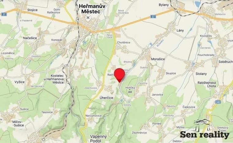 Prodej pozemku pro bydlení, Morašice, 1193 m2