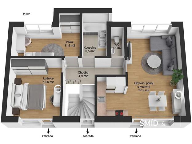 Prodej rodinného domu, Kolín, J. K. Tyla, 130 m2