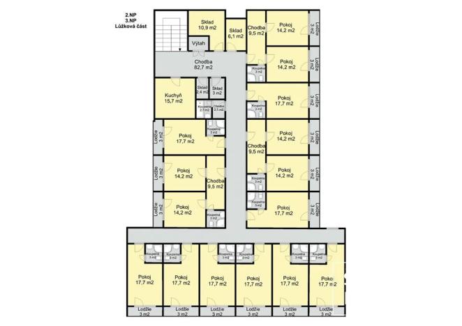 Prodej ubytování, Seč, 2282 m2