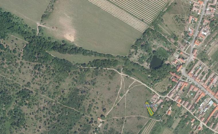 Prodej pole, Popice, 400 m2
