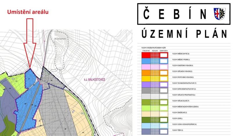 Prodej skladu, Čebín, 3507 m2