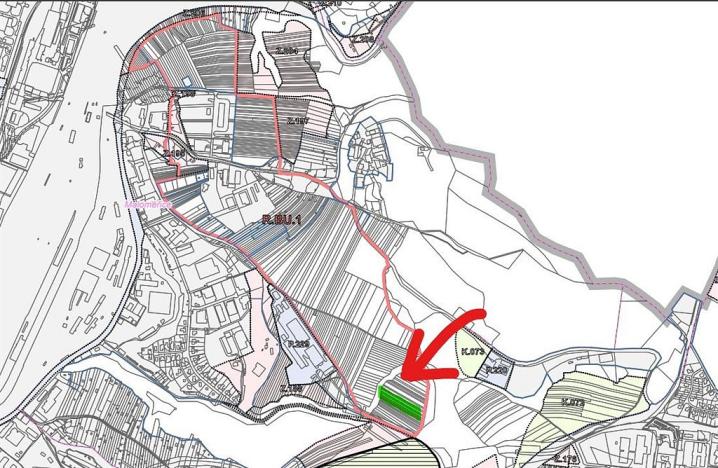 Prodej zahrady, Brno - Maloměřice, 1445 m2