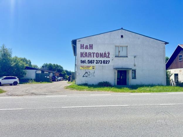 Pronájem skladu, Dlouhá Brtnice, 350 m2