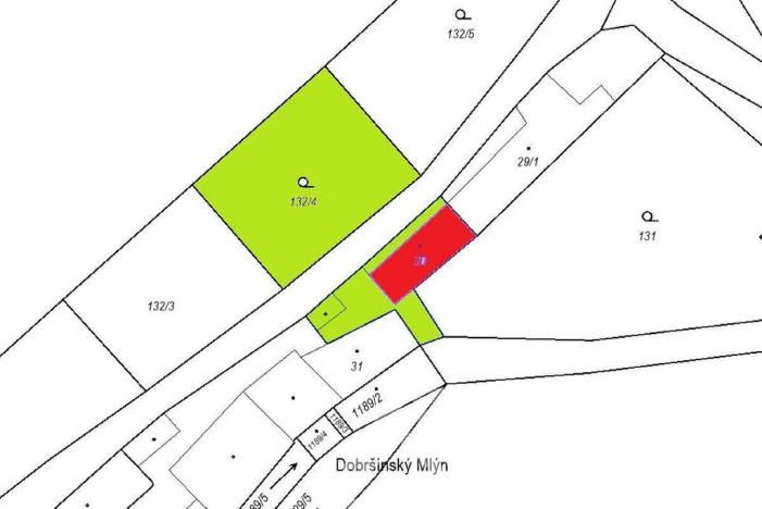 Prodej rodinného domu, Dobršín, 80 m2