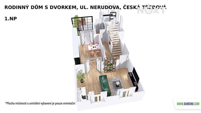 Prodej rodinného domu, Česká Třebová, Nerudova, 60 m2