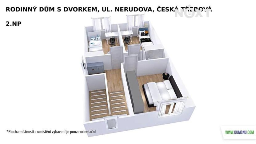Prodej rodinného domu, Česká Třebová, Nerudova, 60 m2