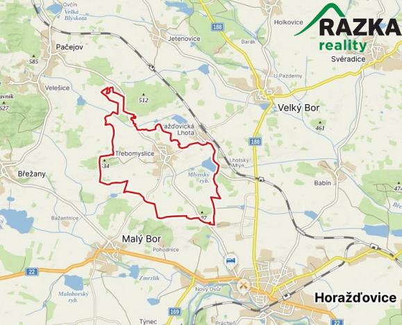 Prodej pole, Horažďovice, 230438 m2