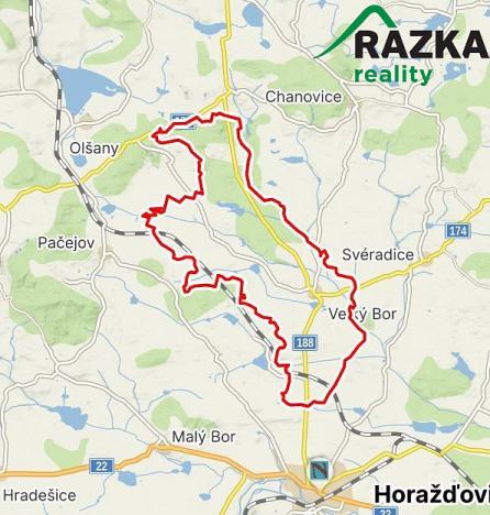 Prodej pole, Velký Bor, 264094 m2