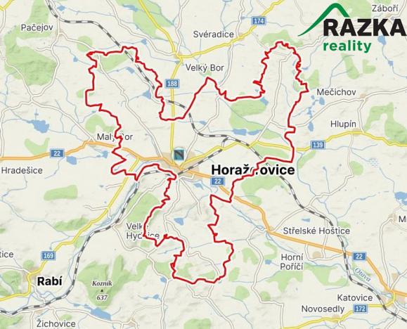 Prodej pole, Horažďovice, 19860 m2