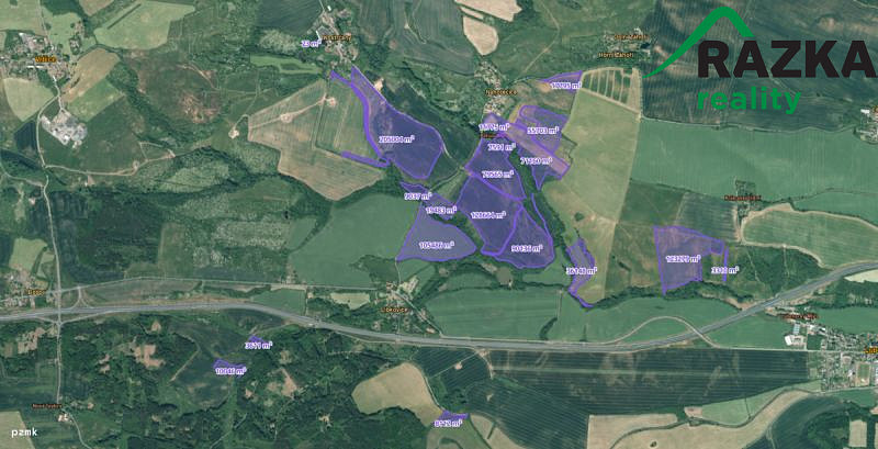 Prodej pole, Lubenec, 1070000 m2