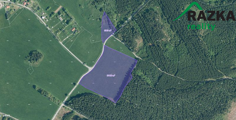 Prodej pole, Chodský Újezd, 37459 m2