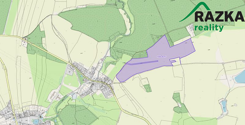 Prodej pole, Tisová, 159359 m2