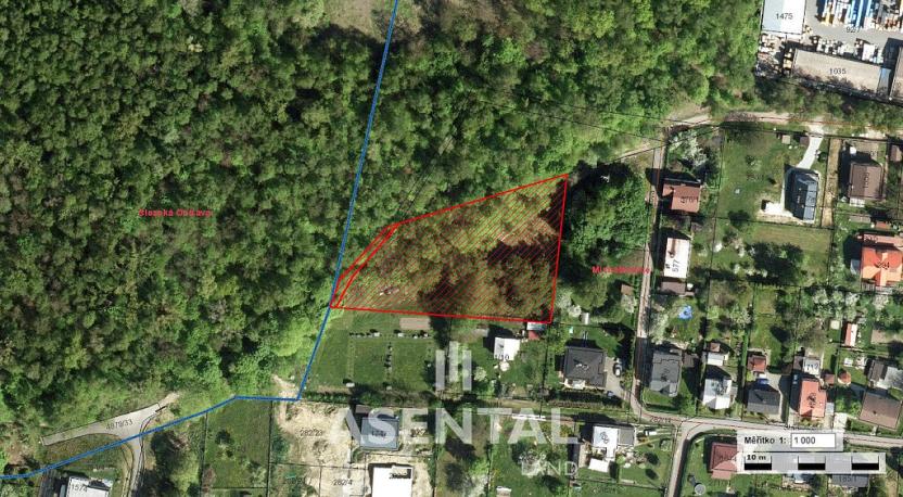 Prodej pozemku, Ostrava - Michálkovice, Liškova, 3184 m2
