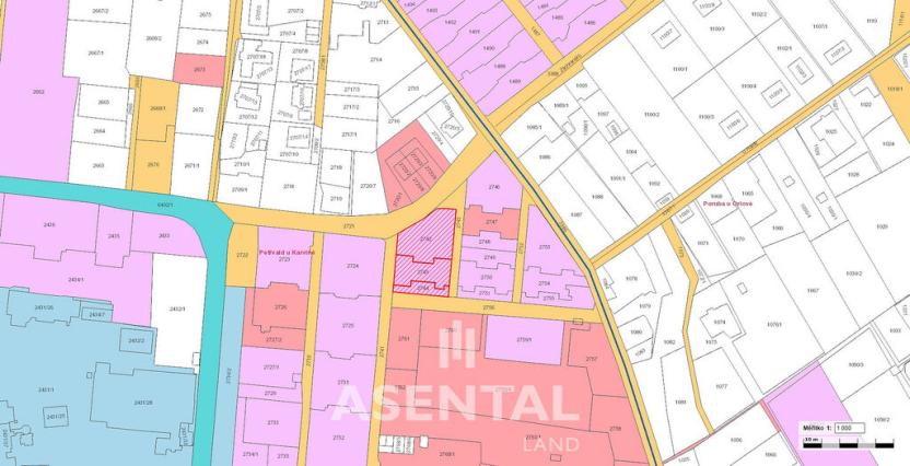 Prodej pozemku, Petřvald, Rychvaldská, 1346 m2