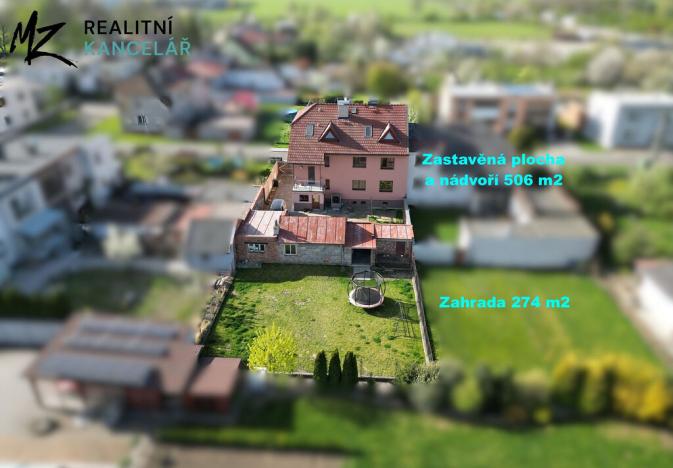 Prodej rodinného domu, Horní Moštěnice, Havlíčkova, 350 m2