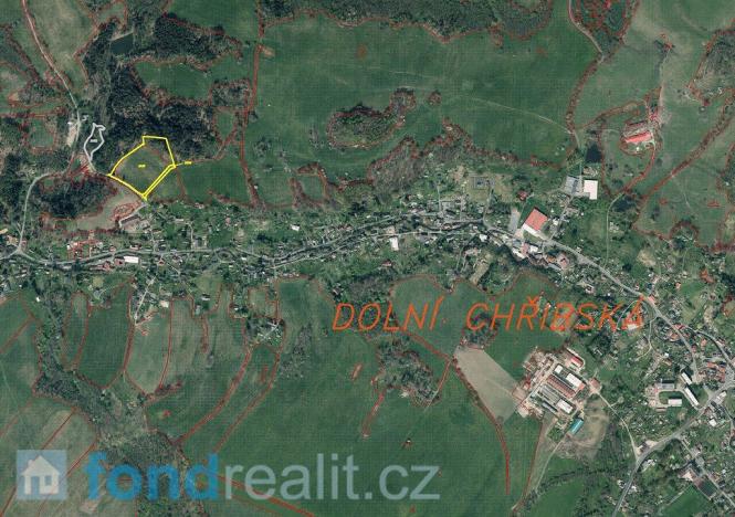 Prodej pozemku, Chřibská, 19951 m2