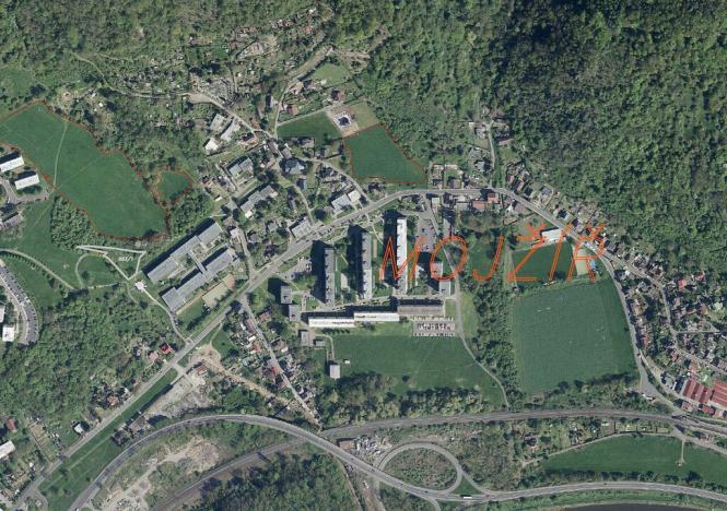 Prodej pozemku, Ústí nad Labem - Mojžíř, 2064 m2