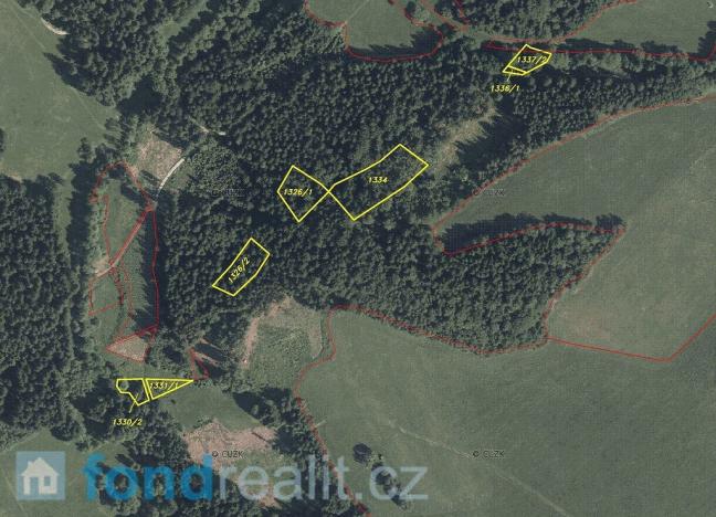 Prodej pozemku, Roztoky u Semil, 15217 m2