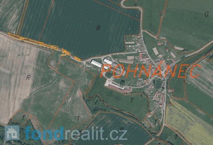 Prodej pozemku, Pohnánec, 4027 m2