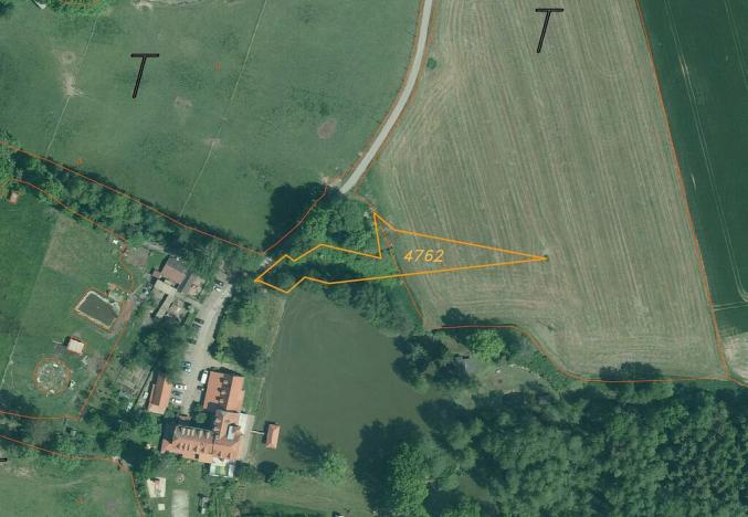 Prodej pozemku, Borovany, 1647 m2