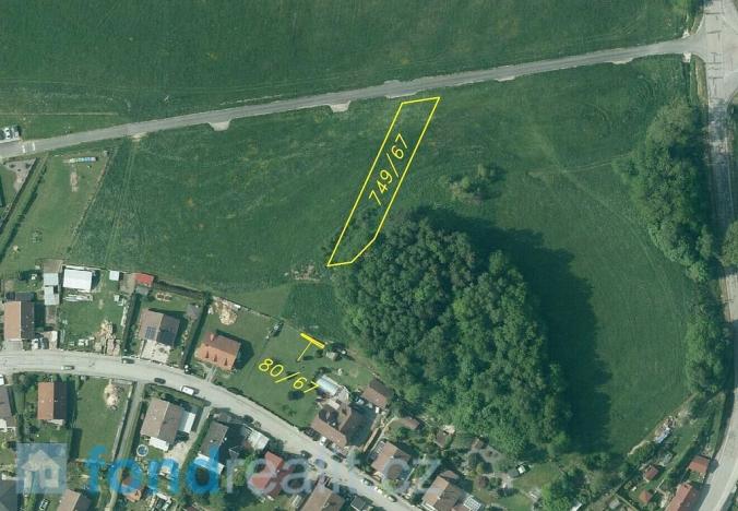 Prodej pozemku, Dolní Dvořiště, 852 m2
