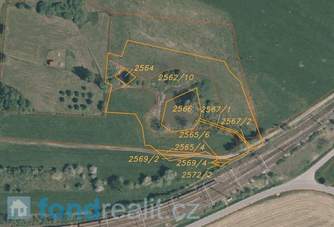 Prodej pozemku, Střítež - Kaplice-nádraží, 11913 m2