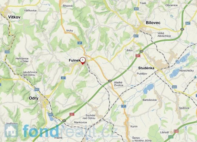 Prodej pozemku, Fulnek, 1353 m2