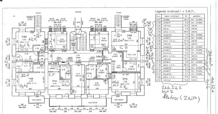 Pronájem bytu 2+kk, Peruc, U Koupaliště, 59 m2