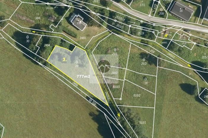 Prodej pozemku, Staré Město, 849 m2