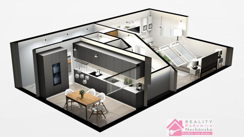 Prodej bytu 2+kk, Nová Paka, P. Bezruče, 63 m2