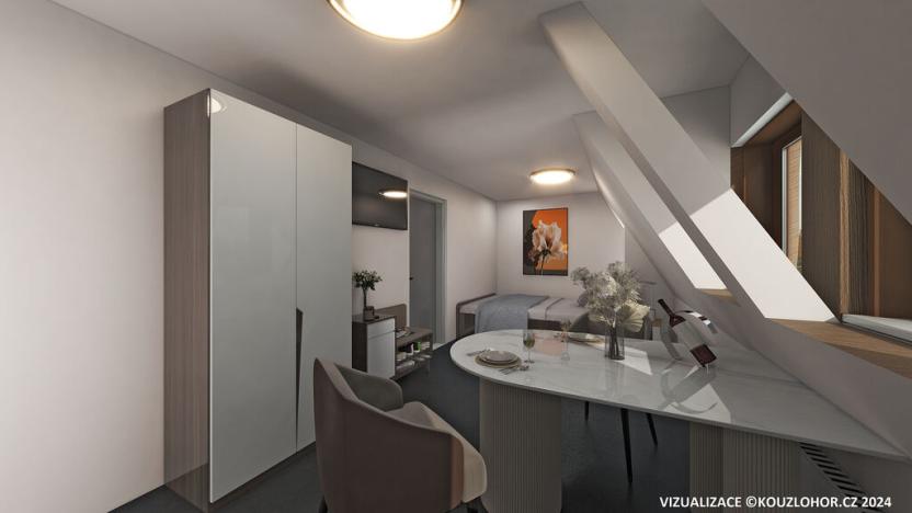 Prodej bytu 1+kk, Janov nad Nisou - Hrabětice, 24 m2