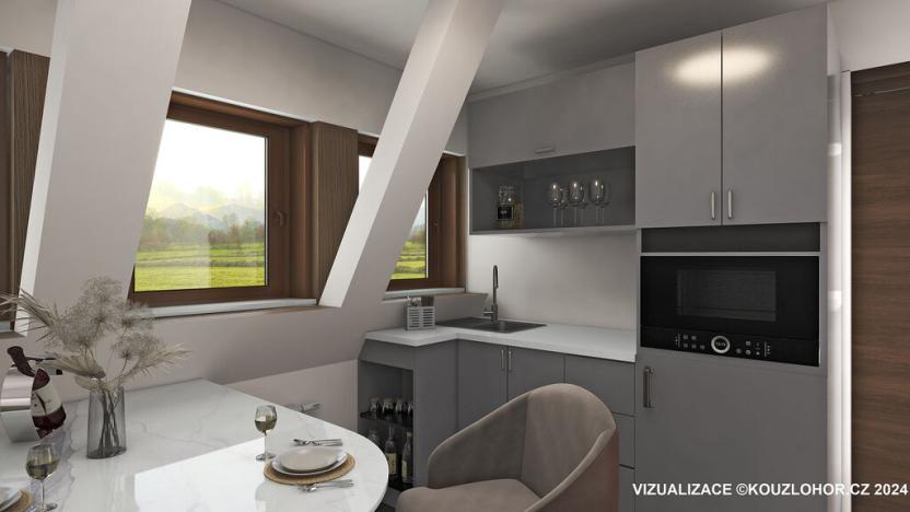 Prodej bytu 1+kk, Janov nad Nisou - Hrabětice, 24 m2