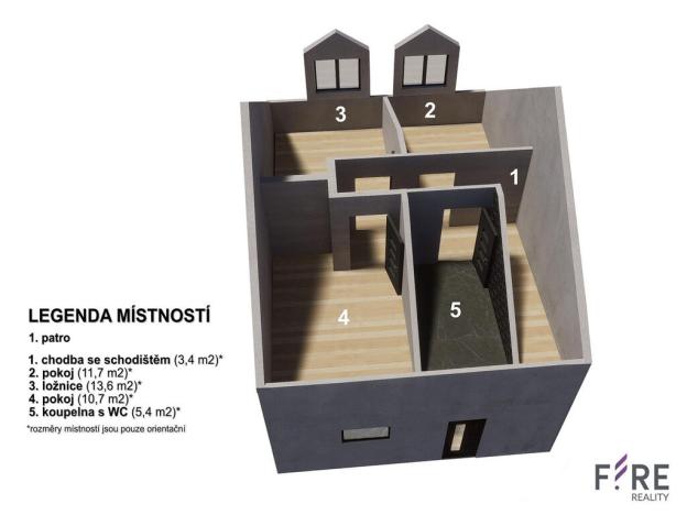 Prodej bytu 4+1, Skorkov, 94 m2