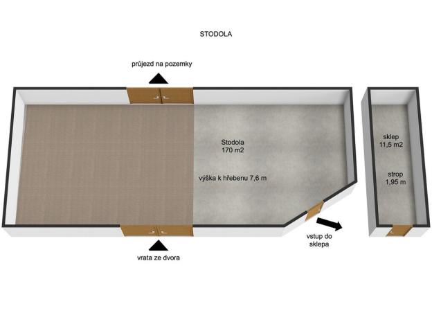 Prodej rodinného domu, Popovice - Kondratice, 718 m2