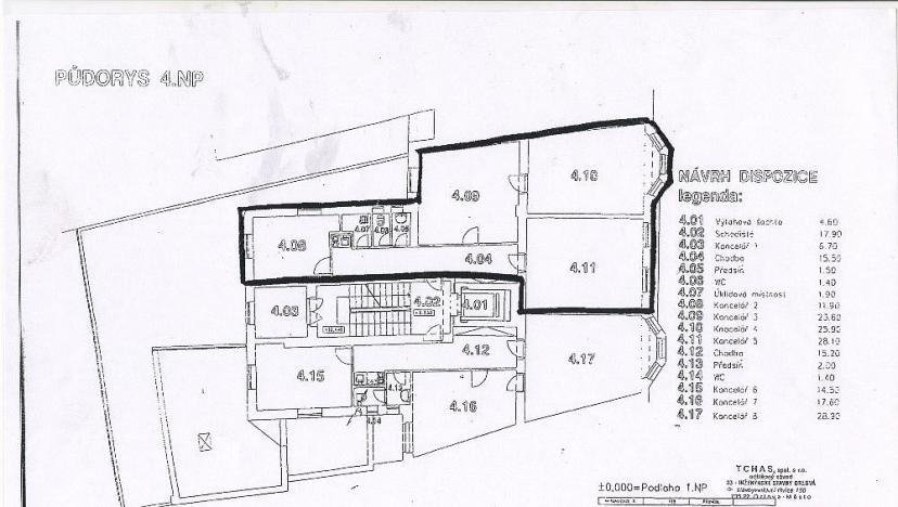Pronájem kanceláře, Ostrava - Moravská Ostrava, 28. října, 110 m2