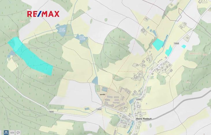 Prodej pozemku pro bydlení, Horní Radouň, 28141 m2
