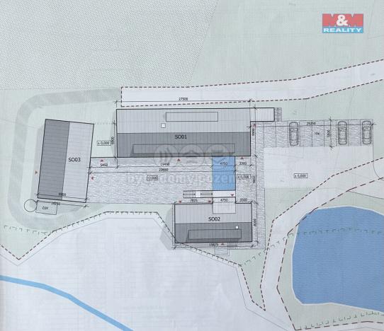 Prodej ubytování, Jiřice - Močidla, 1823 m2