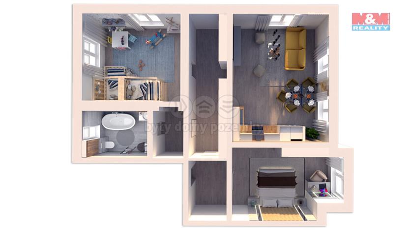 Prodej bytu 4+1, Tanvald, Údolí Kamenice, 142 m2