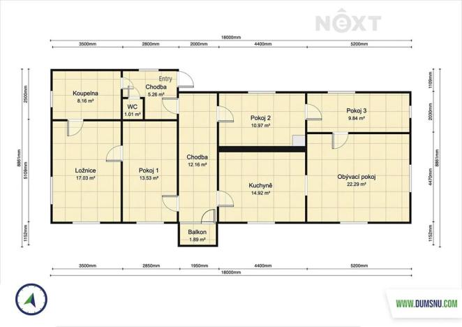 Prodej rodinného domu, Zborov, 117 m2