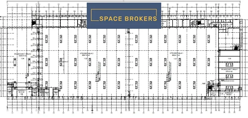 Pronájem skladu, Plzeň, 1157 m2