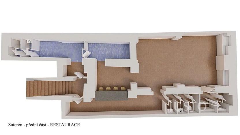 Prodej restaurace, České Budějovice, nám. Přemysla Otakara II., 103 m2