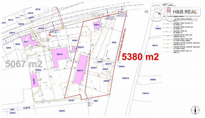 Prodej komerčního pozemku, Svitavy, 5380 m2