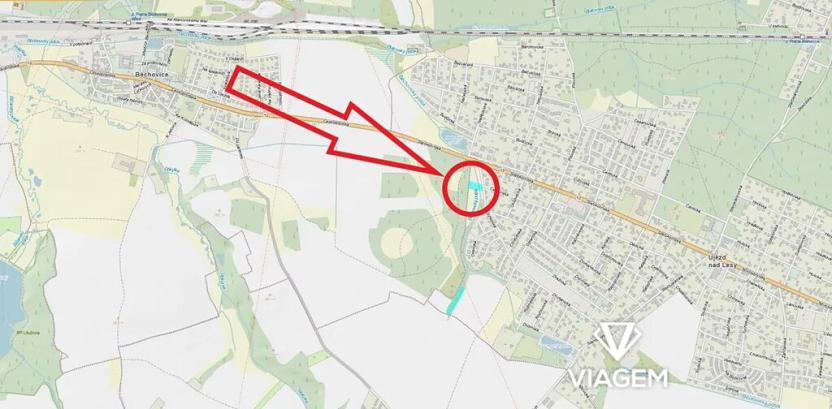 Prodej zahrady, Praha - Újezd nad Lesy, 1267 m2