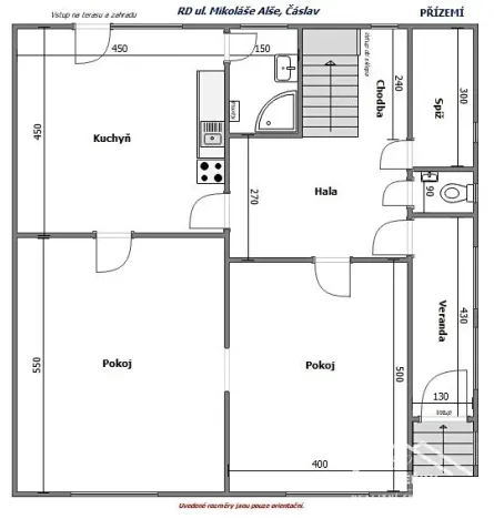 Prodej rodinného domu, Čáslav, Mikoláše Alše, 184 m2