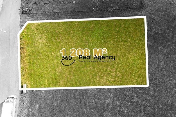 Prodej pozemku, Zeleneč, 1208 m2