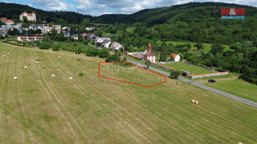 Prodej pozemku pro bydlení, Valeč, Podbořanská, 1556 m2