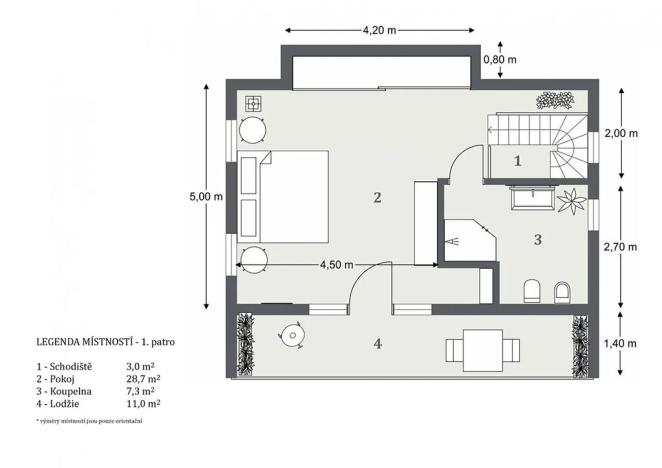 Prodej bytu 3+kk, Klecany, Spojovací, 111 m2