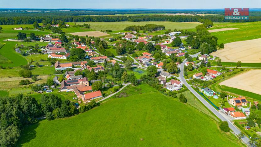 Prodej pozemku pro bydlení, Borovany - Vrcov, 3156 m2