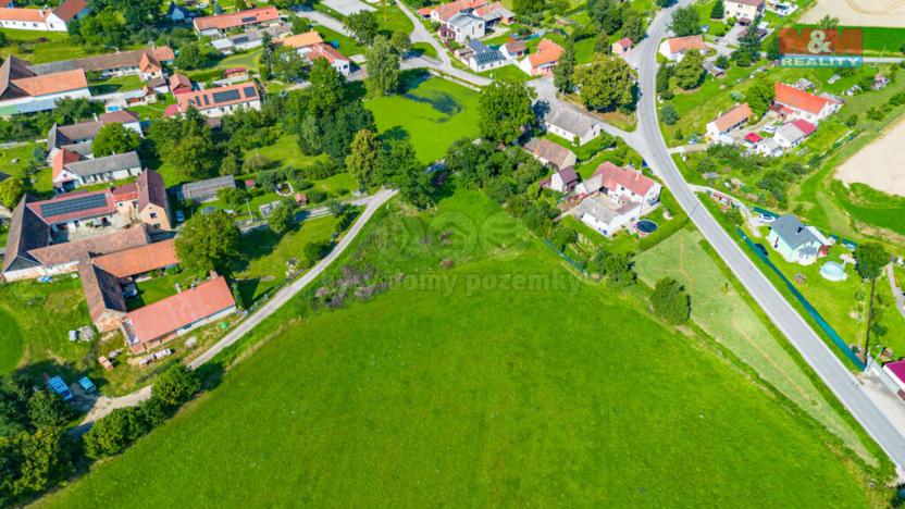 Prodej pozemku pro bydlení, Borovany - Vrcov, 3156 m2