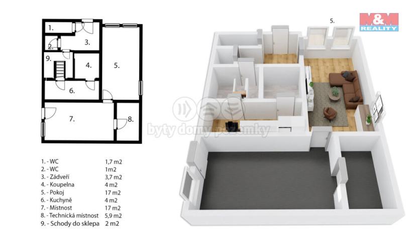 Prodej ubytování, Přerubenice, 167 m2